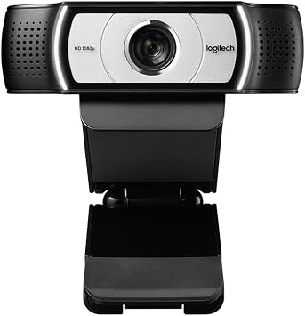 Logitech C930 HD Webcam (1080p ve USB Bağlantısı) Siyah/Gümüş Rengi