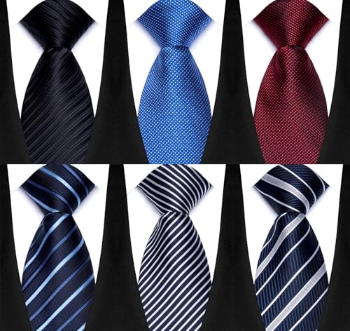 Image of Men's Necktie Classic Tie Woven Jacquard Neck Ties