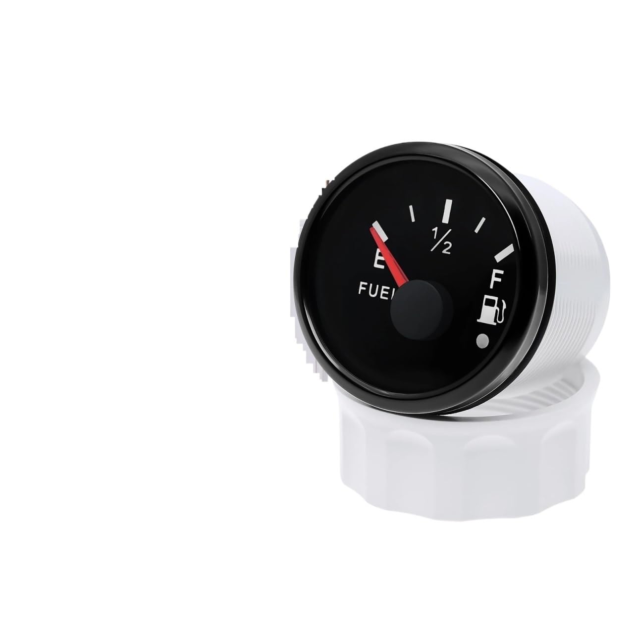 100-550mm0-190 ohms Fuel Level Sensor forwaterproof Ship and vehicle2 52mm Fuel nsor Level Indicator with Alarm 7-colorbacklight 12V/24V(ONLY Gauge)