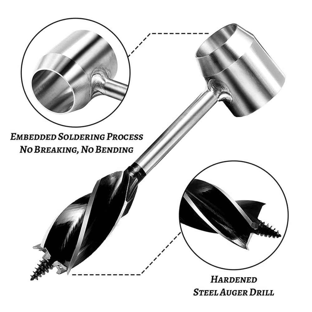 Trapano Manuale A Mano - Trapano A Volantino Per Legno, Fai Da Te E Sopravvivenza Outdoor - Foto 6