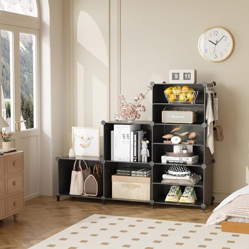 image for AWTATOS Closet Organizer 6 Cube Storage Shelves Portable Closet Clothe