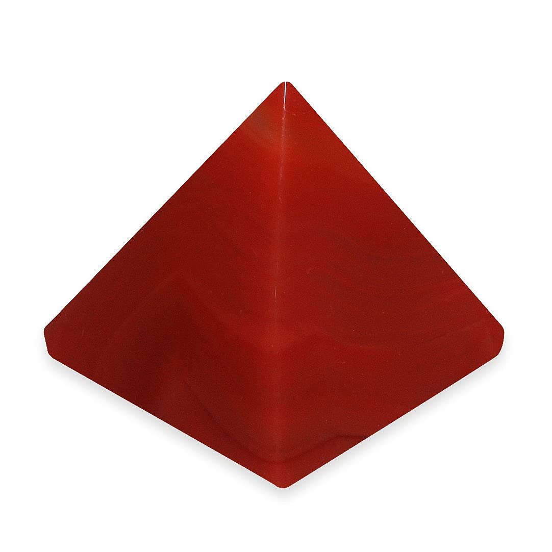 Crystalage Grey Carnelian Pyramid - Ycn2 - Mini