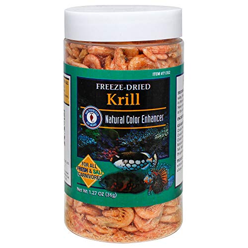San Francisco Bay Brand Freeze-Dried Krill Jar 1.27-Ounces (36 Grams) Jar