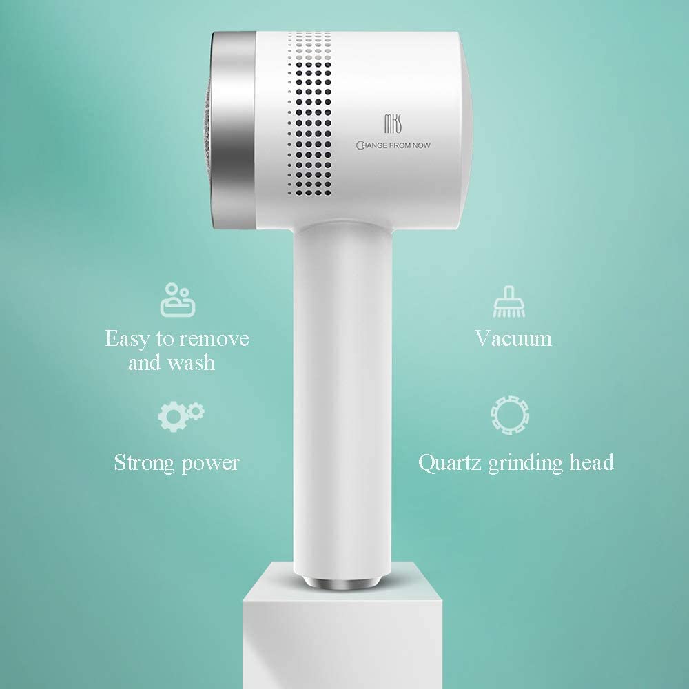 Herramienta de pedicura removedor de callos al vacío eléctrico recargable Limas de pies para piel dura Amoladora de pies portátil potente profesional para el cuidado de los pies con 3 funcio
