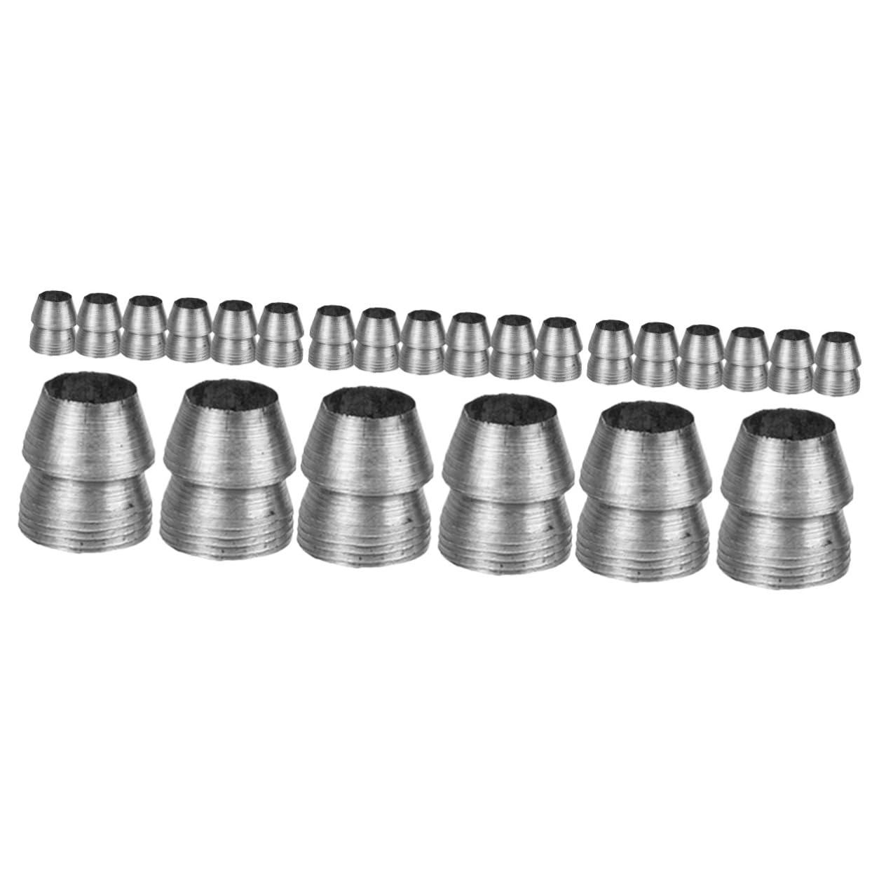 Balacoo 3sets Iron Wedge Axe Handle Fixing Accessory Metal Hammer Wedge Durable Splitting for Tools 8pcs*3