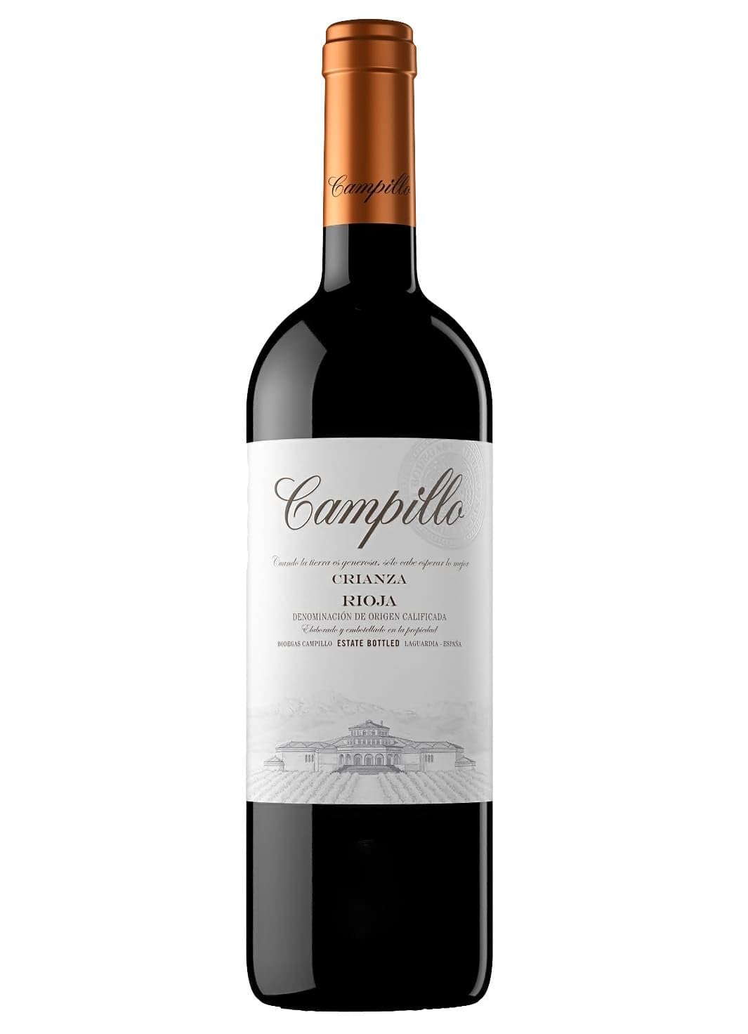 Campillo Tempranillo Rioja Crianza 75 cl Vino tinto (Caja de 6 Botellas de 75 cl)