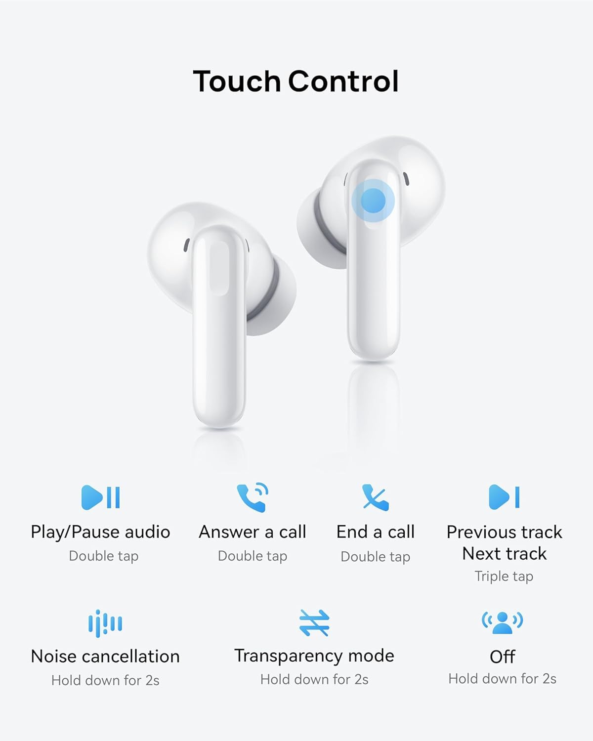 Huawei FreeBuds SE 4 ANC Auricolari Bluetooth | 50 Ore Autonomia | 3 Modalità ANC | 4.3g Leggeri