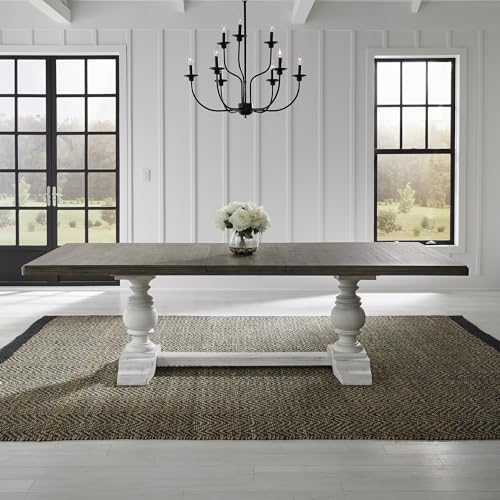 Liberty River Place Trestle Dining Table 102 inch