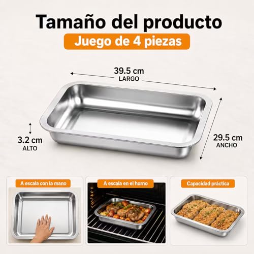 Charola de acero 17 Imagen adicional