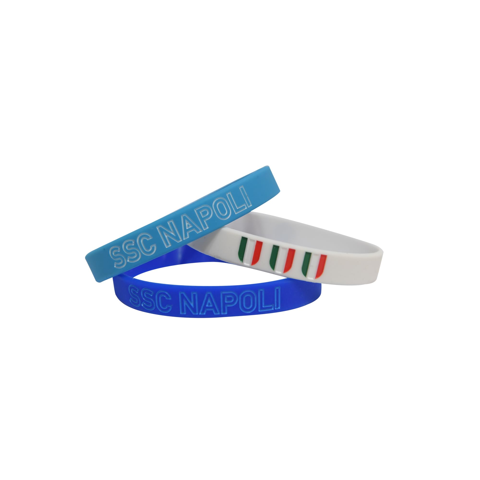 SSC Napoli Unisex – Erwachsene Econotes Tricolore, blau, TU