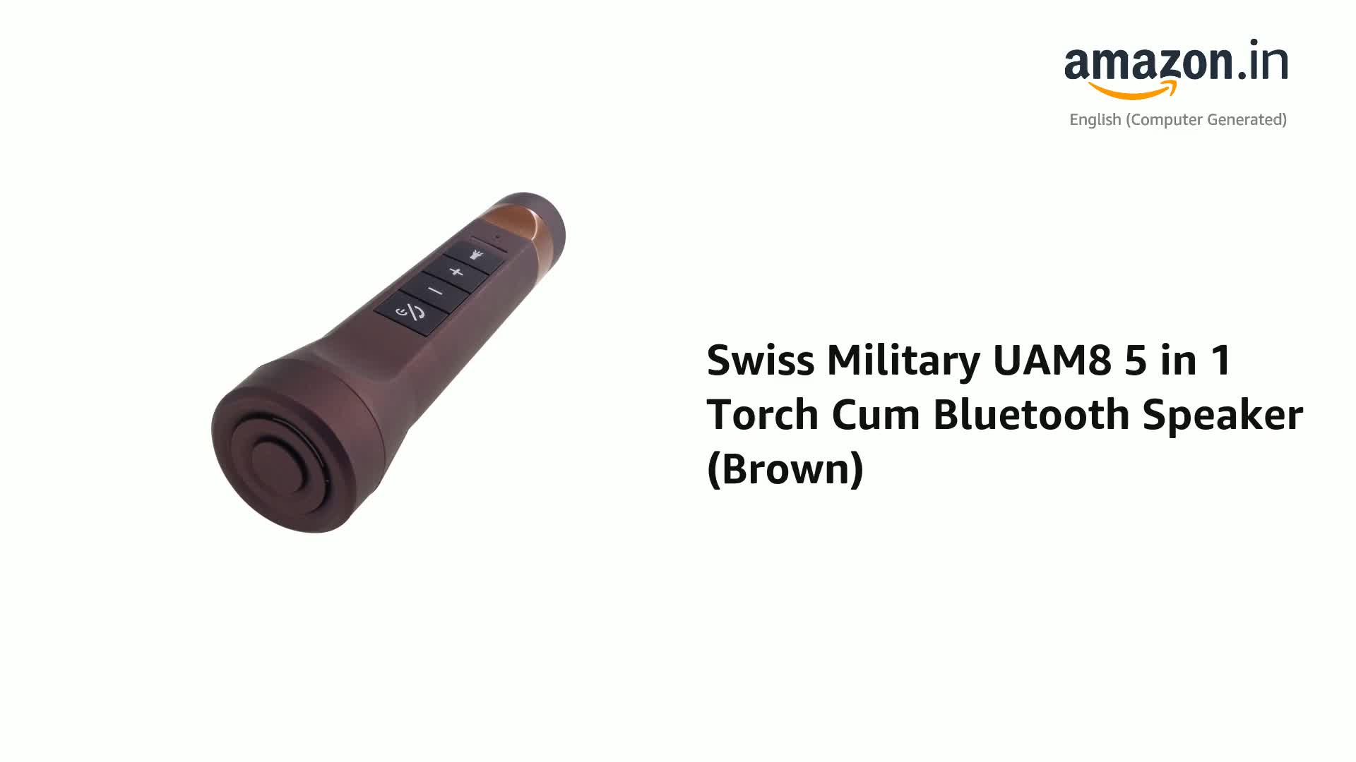 Swiss Military UAM8 5 in 1 Torch Cum 