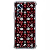 Movilshop Funda Antigolpes [ Xiaomi 12 ] Dibujos Frikis [ Ojos Sharingan ] Esquina Reforzada Silicona 1.5mm de Grosor Flexible Transparente Bumper Gel TPU