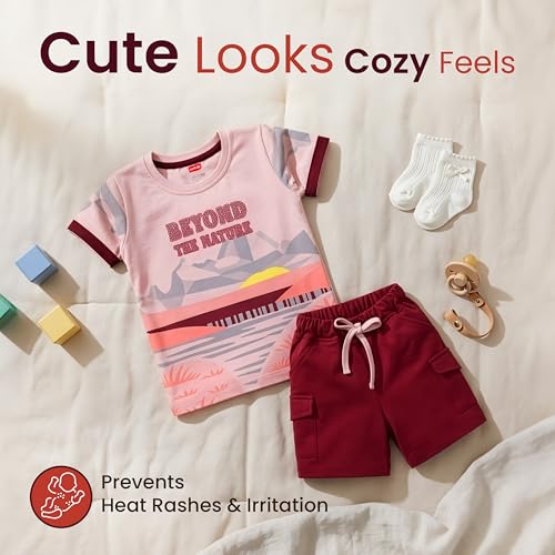 Image of LuvLap Baby Boys Full Sleeve Sweatshirt & Pyjama