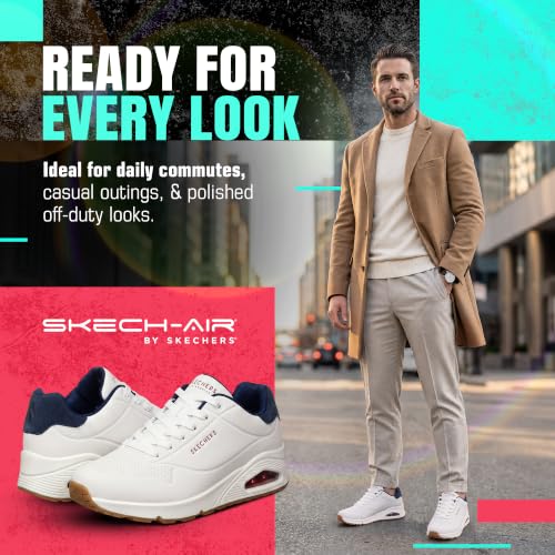Image of Skechers Men's Uno Suited On Air Sneaker