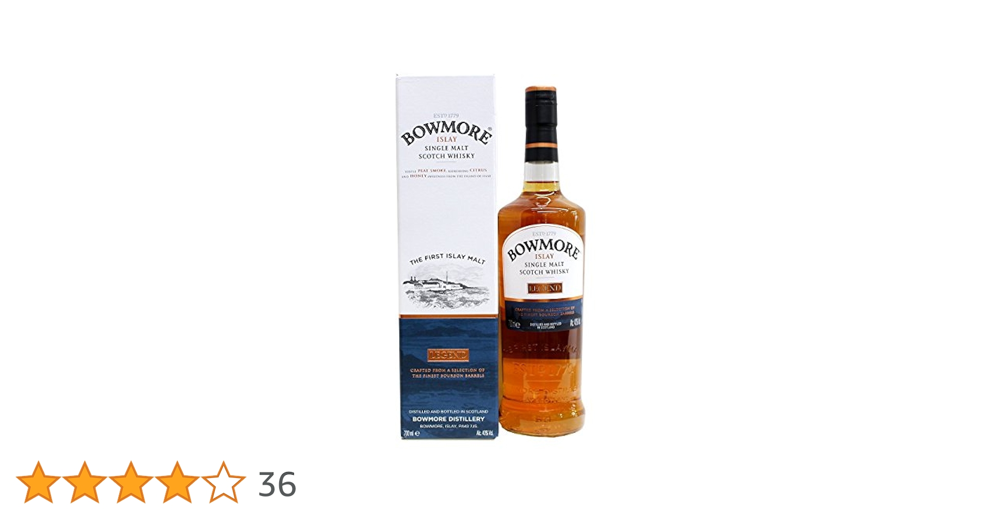 ボウモア レジェンド、シックスアイルズ　700ml 楽天市場】ボウモア レジェンド 700ml 40度 箱付 Bowmore Legend