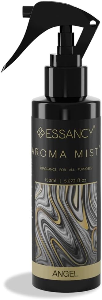Angel Aroma Mist 150ml: High-End Air and Fabric Freshener for Washable Surfaces, Durable Odor Eliminator with Delicious Fragrance