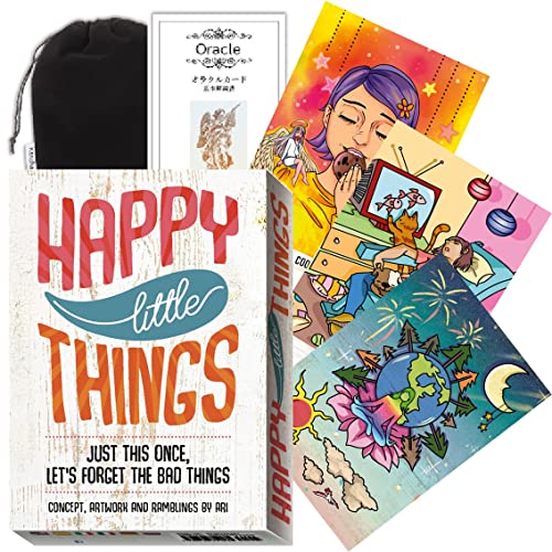 Kancharo INJ[h 32  ^bg肢yȍK CXs[VJ[h Happy Little Things Inspirational Cardsz{̃INJ[h{&|[`tiKij