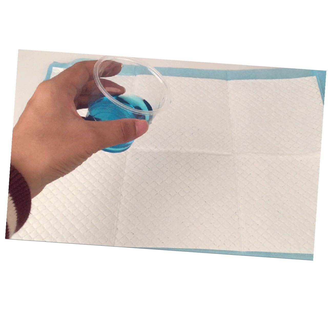 ORFOFE Alfombrillas Higiénicas para Perros S Unidades Paquete Absorbentes Entrenamiento Cachorros y Perros Machos Uso Interior y Exterior