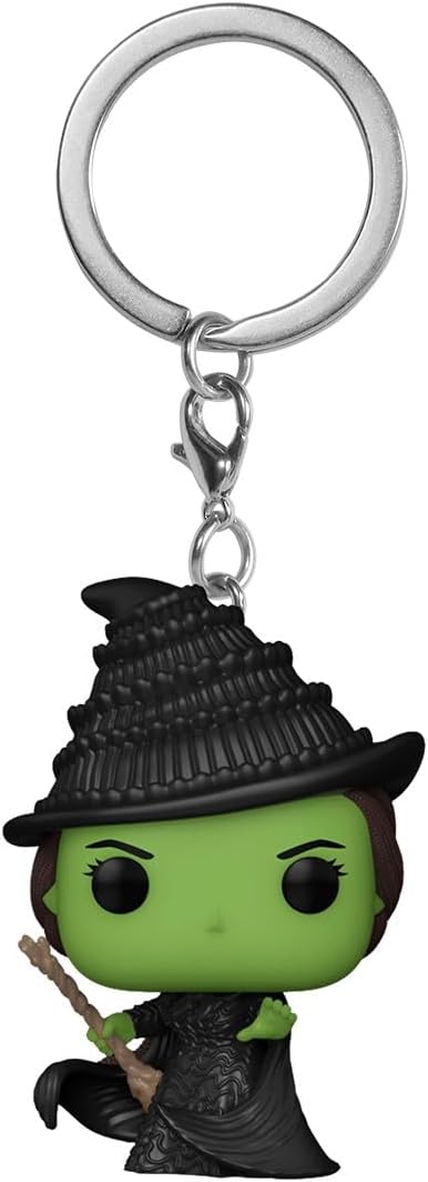 Pop! Keychain: Wicked - Elphaba - Novelty Keyring - Collectable Mini Figure - Stocking Filler - Gift Idea - Official Merchandise - Movies Fans - Backpack Decor