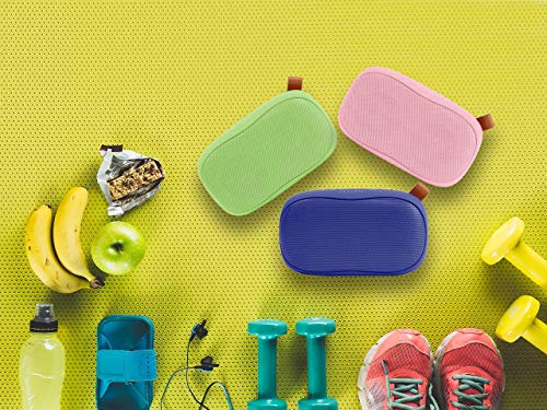 Image of Corseca Sushi 10 Watt 2.0 Channel Wireless Bluetooth Portable Speaker (Green)