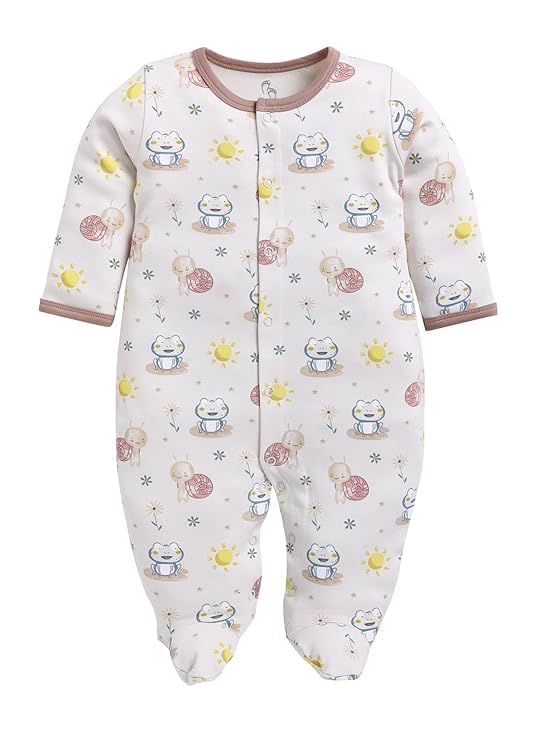Image of BABYGO Baby Half Sleeve Rompers 100% Cotton for New Born Baby | Daily Suits for Baby Boys & Girls|0-3M| Infant Clothes| Pack of 1