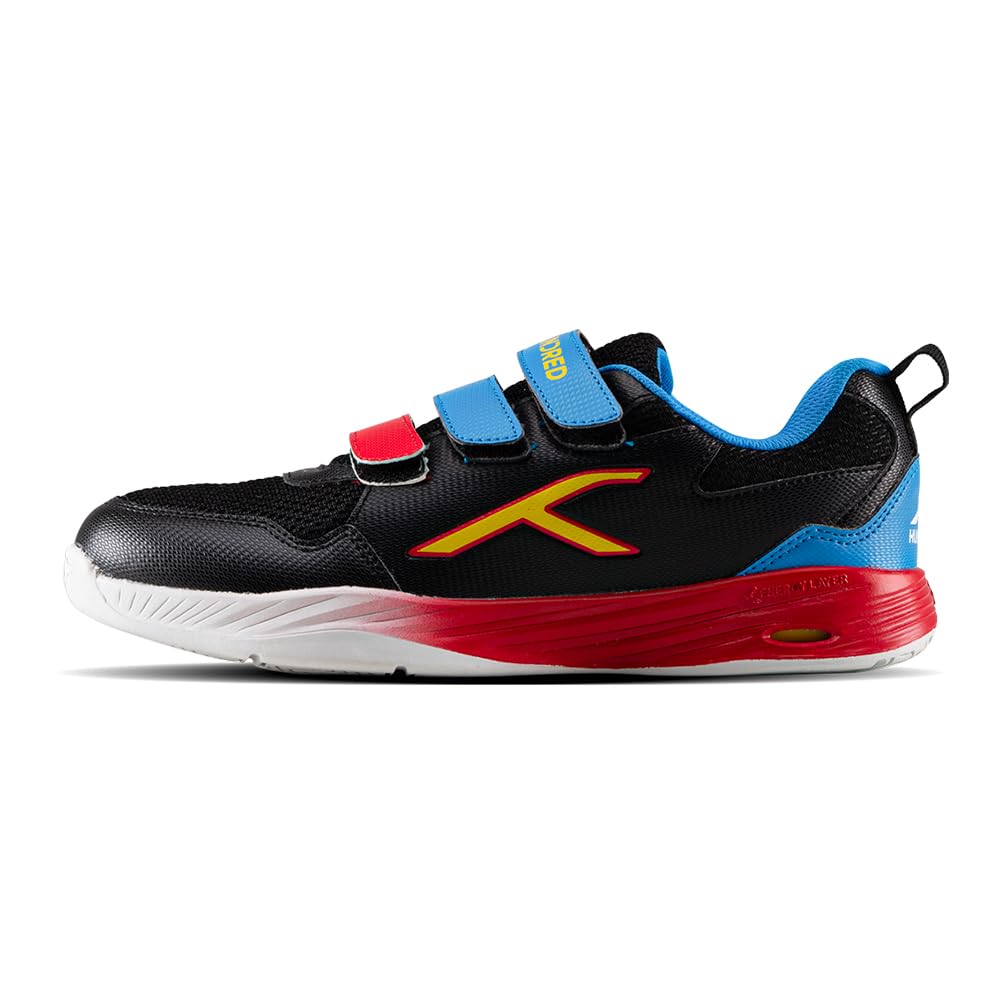 Hundred Court Champions Unisex Non-Marking Court Shoes | Badminton, Pickleball, Table Tennis & Other Indoor Sports | Lightweight, Cushioned Grip