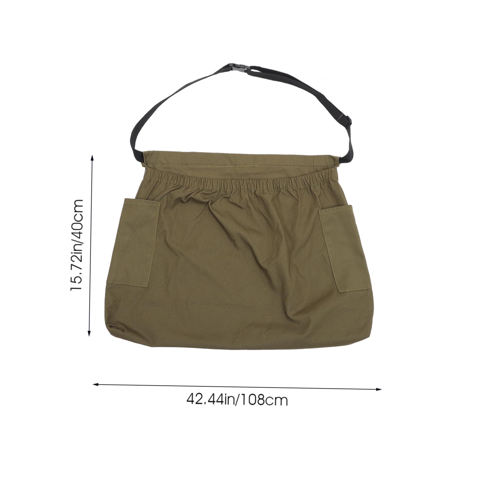 Milisten Fruit Vegetable Picking Bag Garden Harvesting Apron Large Capacity Storage Pouch