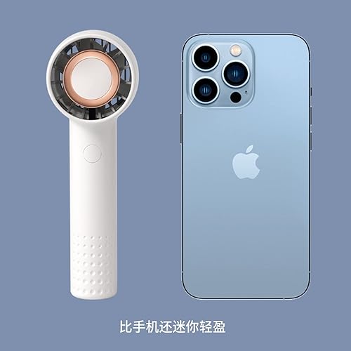 Miniatura 2 de CHOKOVIE Mini ventiladores portátiles, ventilador personal recargable USB de mano, 3 velocidades ajustables, 2000 mAh Battey Opeted, ventilador de