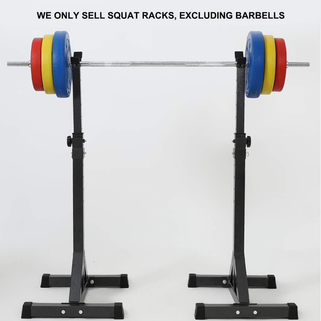 ERoomQ Professional Squat Rack Split Squat Rack Adjustable Barbell Rack Bench Press Rack Home Fitness Equipment