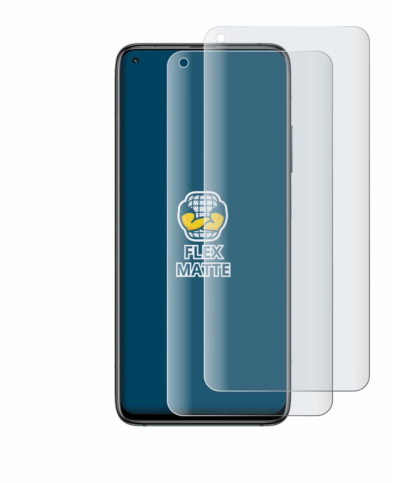 2 Pezzi Full-Cover per Xiaomi Mi 10T Lite Pellicola Trasparente