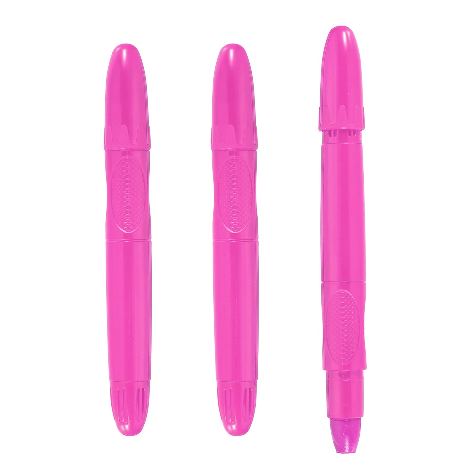 PATIKIL 3 Pack Twistable Crayons, Coloring Twist Crayon Retractable Easy to Hold Silky Washable for Coloring Books Crafts Birthday Parties Art Office Supplies, Pink