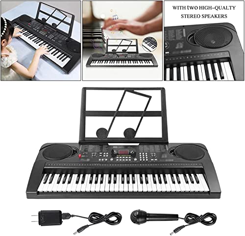 abdos Kit d’affichage tactile numérique compact de clavier de piano électronique avec cadeau d’anniversaire de jouets éducatifs (couleur: noir) guanjun1975 - Les Beatles, Paul McCartney, John Lennon, RIngo Starr, George Harrison abdos Kit d'affichage tactile numérique compact de clavier de piano électronique avec cadeau d'anniversaire de jouets éducatifs (couleur: noir) guanjun1975 – Image 6
