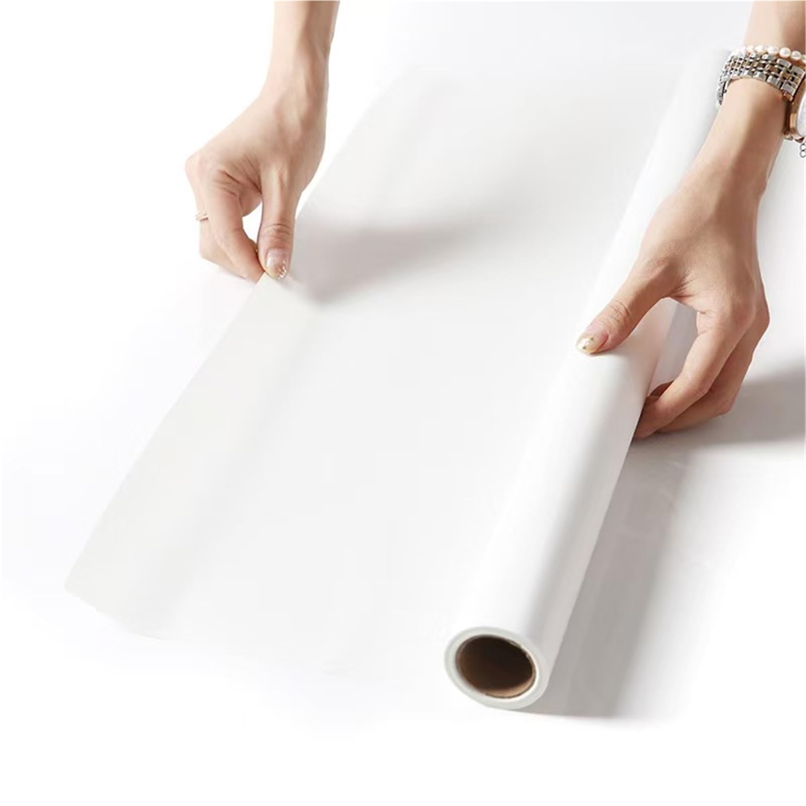 Papier do pakowania bukietów, Arkusze Tkaniny Opakowaniowej, 56 cm * 10 Metrów Rolka Jednolity Kolor Gładki Papier Florystyczny Matowy Koreańskie Materiały Do Pakowania Kwiatów