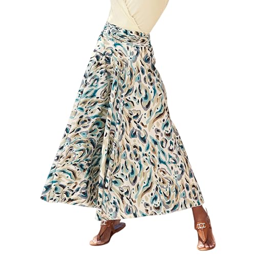 LASCANA Women's Printed Flowy Culottes