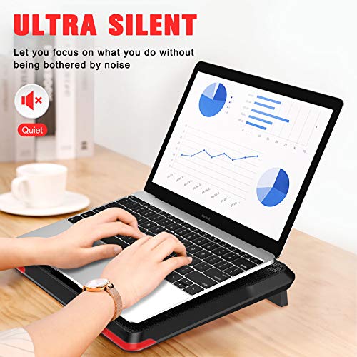 STOON-Laptop-Cooling-Pad-Laptop-Cooler-with-5-Adjustable-Quiet-Led-Fans-Portable-Slim-2-USB-Ports-Laptop-Fan-for-12-17-Gaming-Laptop-Cooling-pad-Switch-Control-Fan-Speed