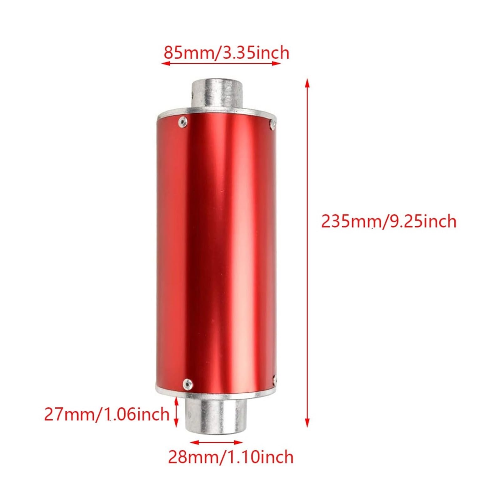 Motorrad Schalldämpfer 28mm Auspuffrohr Universal für CRF50 XR50 CRF50F Motocross