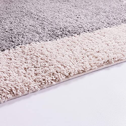 Image of Soft Modern Shag Area Rugs Fluffy Living Room Carpet Comfy Bedroom Home Decorate Floor Kids Playing Mat Size 12x15 Feet Color Multi M1