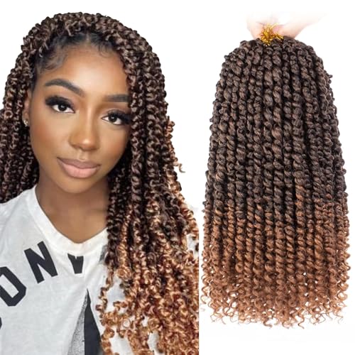 14 Inch Pre Looped Passion Twist Hair Crochet Passion Twist Braiding Hair