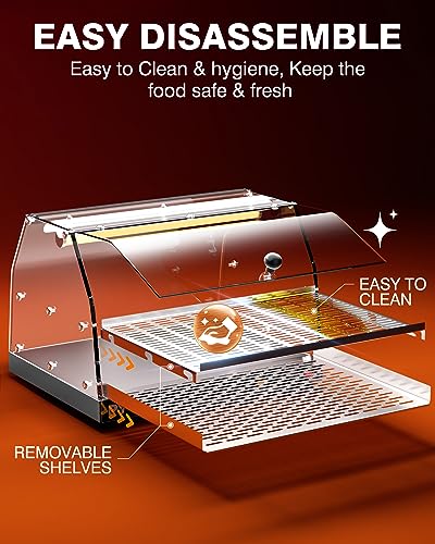 Commercial Pretzel Warmer Display Case