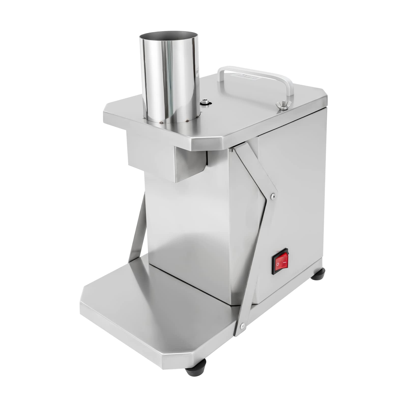 BANEBONE Commercial Vegetable Dicer – 200W Electric Automatic Chopper with 3 Interchangeable 304 Stainless Blades, for Restaurants & Hotels