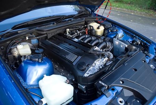 Vérins à gaz capot défaillant BMW E36 solution levage sécurisé 320N