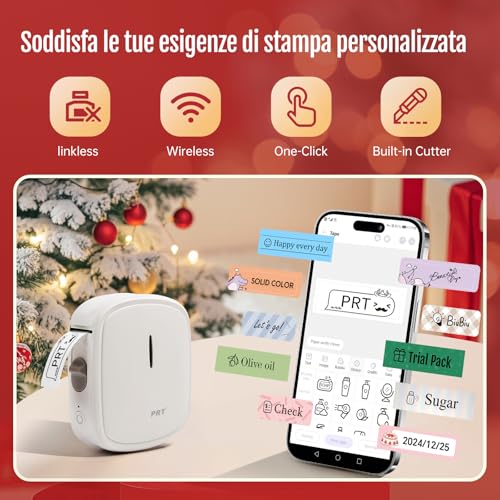 Mini Etichettatrice Portatile Bluetooth