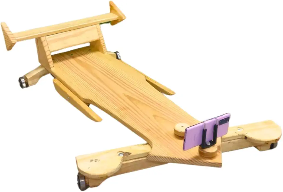 Carrinho De Rolimã Madeira 4 Rodas Madeira Adulto Infantil