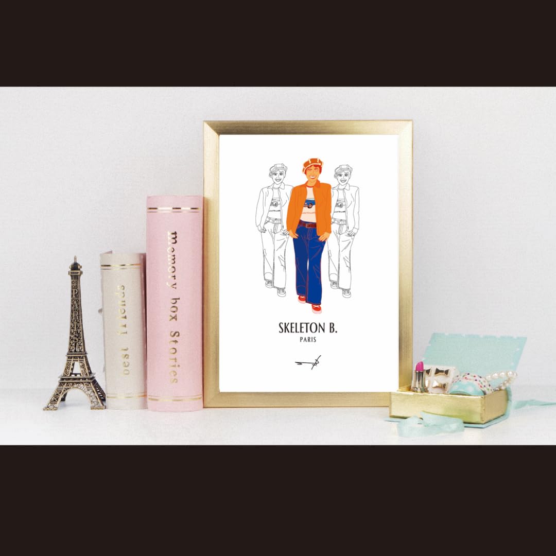 Amazon.co.jp: ポスター A4 アートポスター Woman 03 カラー 人物像