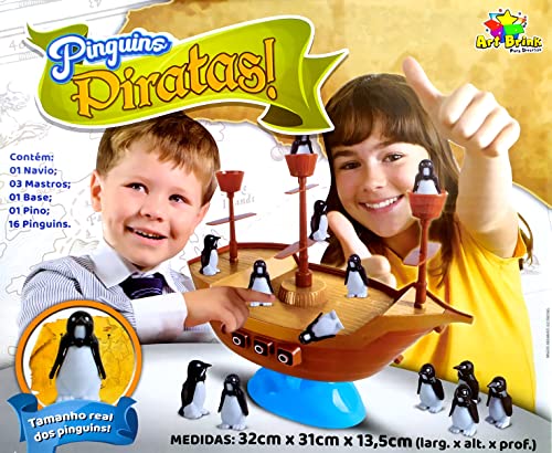 Pinguins Piratas, Art Brink, Navio Equilibrista