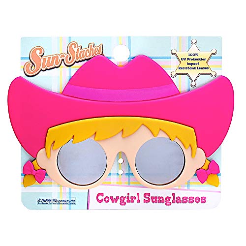 Sun-Staches Cowboy or Pirate Sunglasses | Costume Dress Up Accessory for Cowboy or Pirate | UV 400 | Adult or Child2