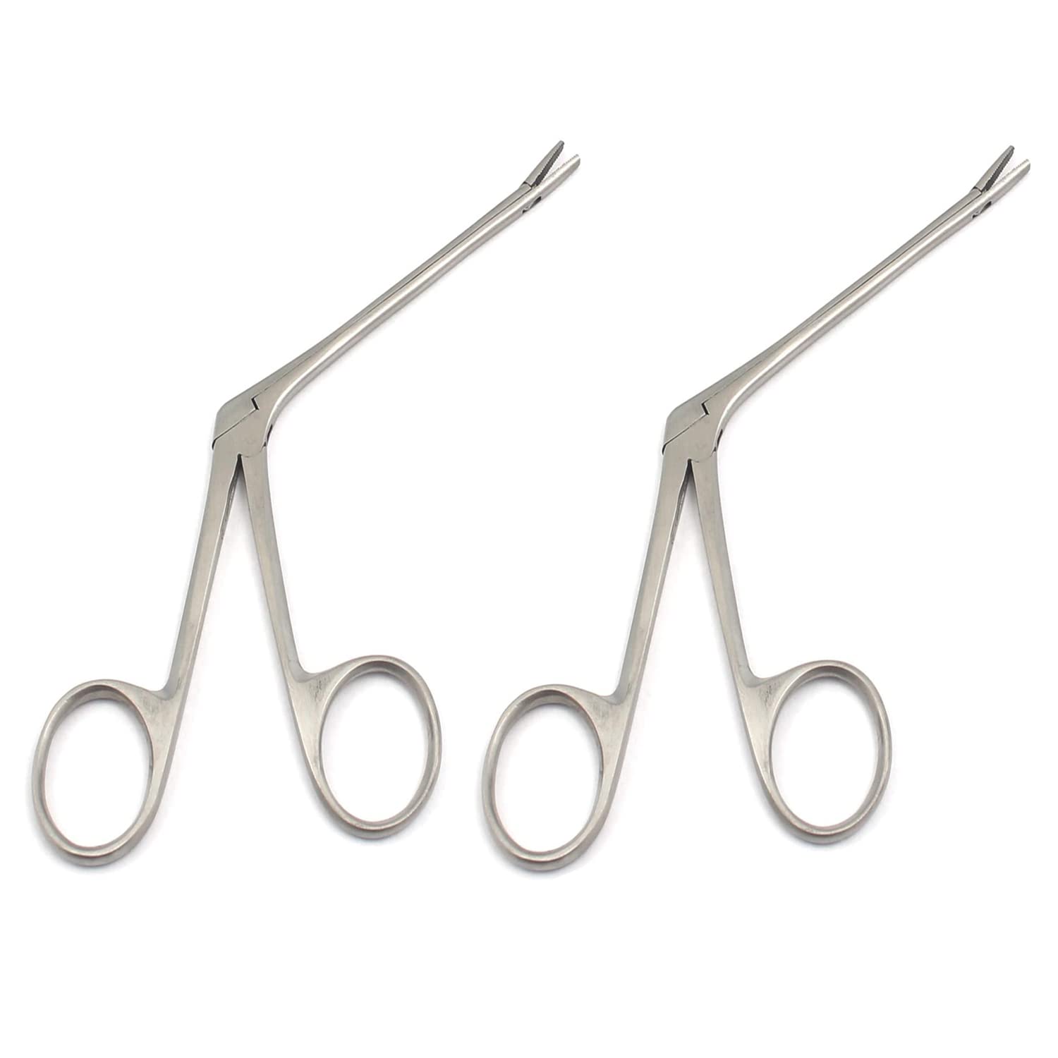 PRECISE CANADA: 2 Hartman Alligator Ear Forceps Serrated 3.5'' 8'' ENT Instruments New