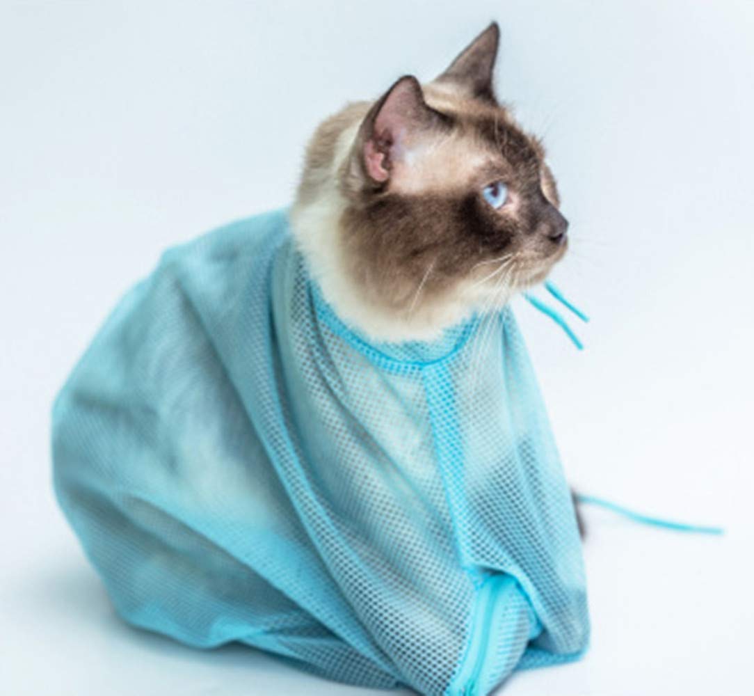 Yoogeer Katzen-Badetasche - Verstellbarer Duschsack Für Haustierpflege & Medizingabe