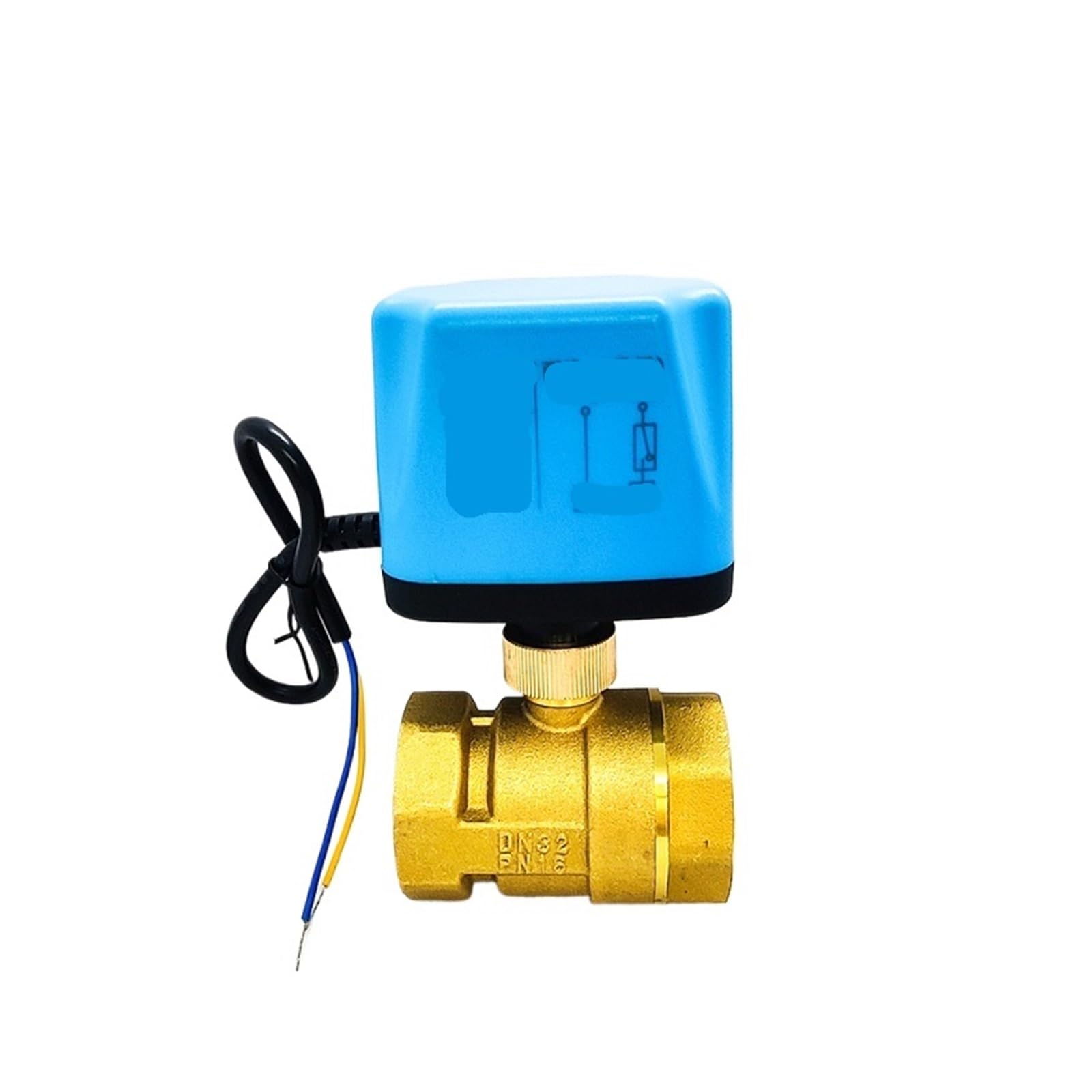 Robinet à bille électrique évite les fuites et automatise les coupures d'eau en laiton 24V