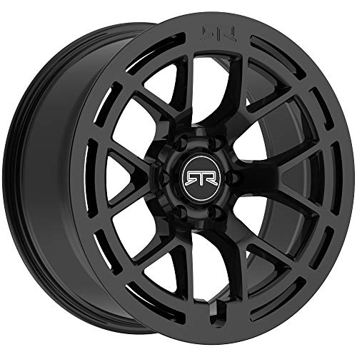 RTR Tech 6 17x9 0 Satin Black